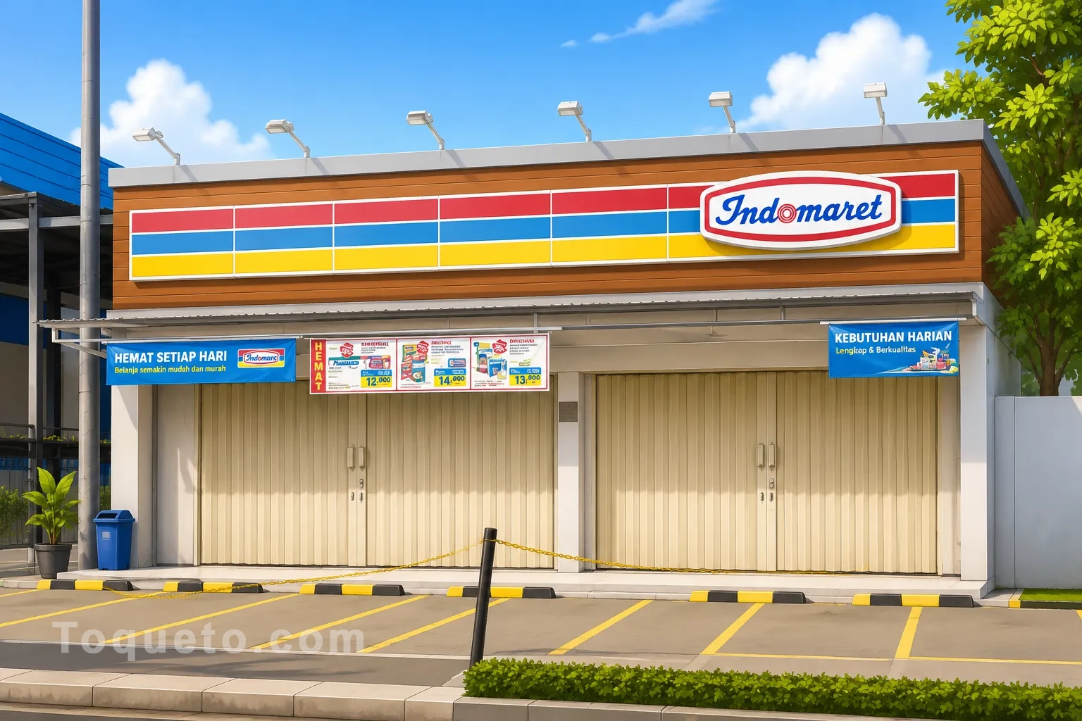 Ilustrasi Gerai Indomaret