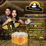 Gran Sushi Sextaneja Bruno Lago e Thais Monteiro