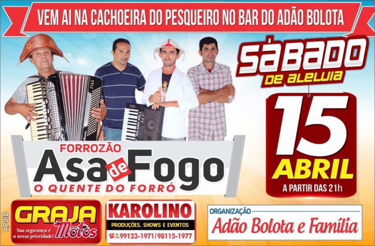 Festão de Sábado da Aleluia na Cachoeiro do Pesqueiro