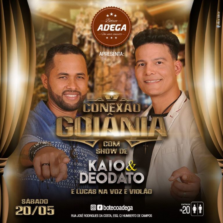 Conexão Goiânia com Kaio & Deodato no Boteco Adega