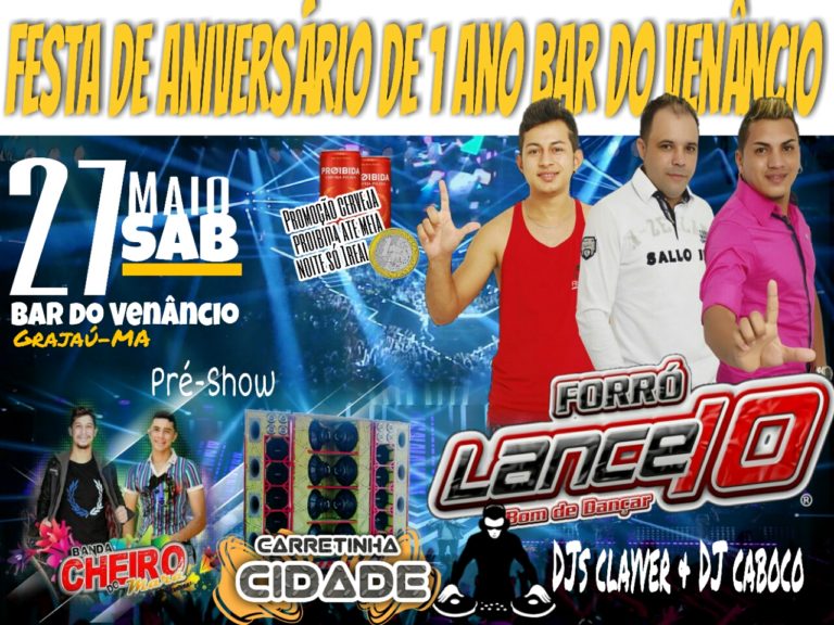 Festa de aniversário de 1 ano do Bar do Venâncio