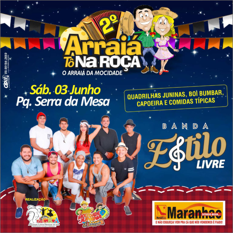 03/06 | 2ª edição do Arraiá Tô na Roça