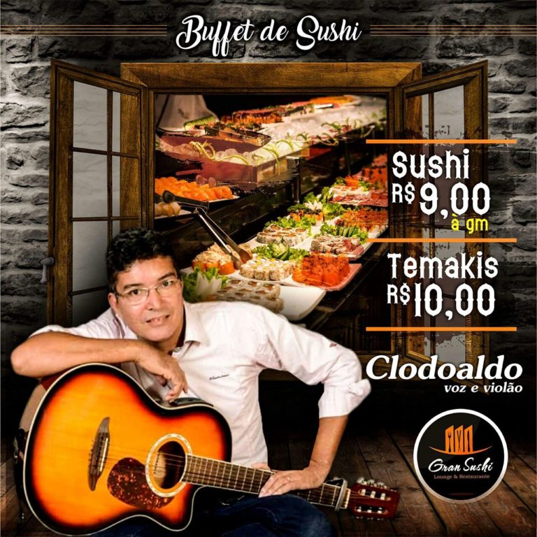 Clodoaldo Bezerra no Gran Sushi