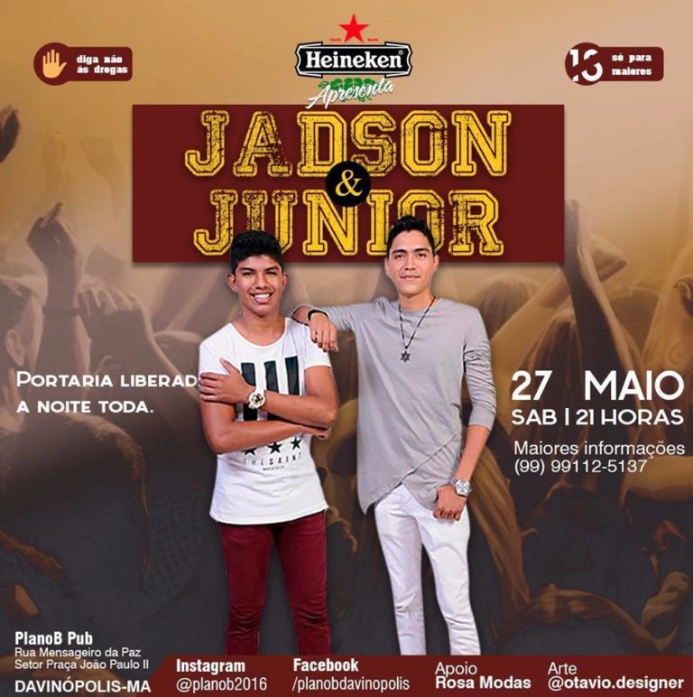 Jadson & Jr em Davinopolis-MA