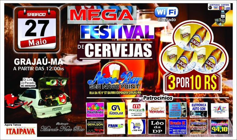 Mega Festival de Cervejas do Novo Bar