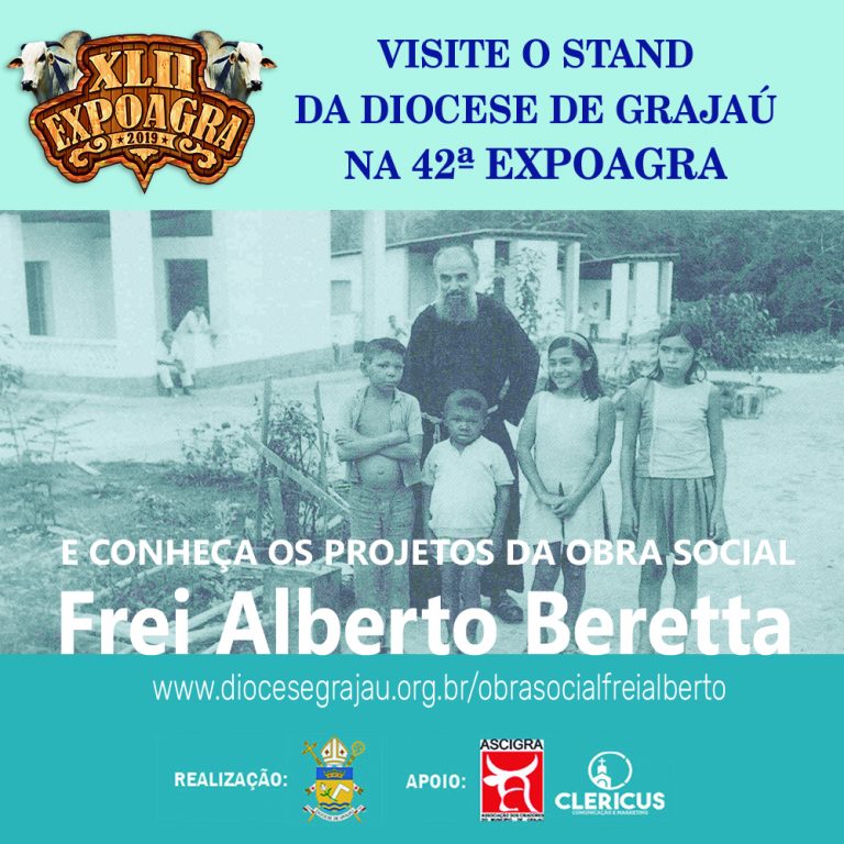 Visite o stand da Diocese de Grajaú na 42ª Expoagra