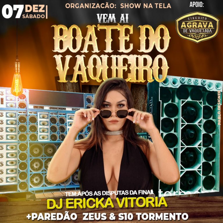 Boate do Vaqueiro com DJ Ericka Vitória