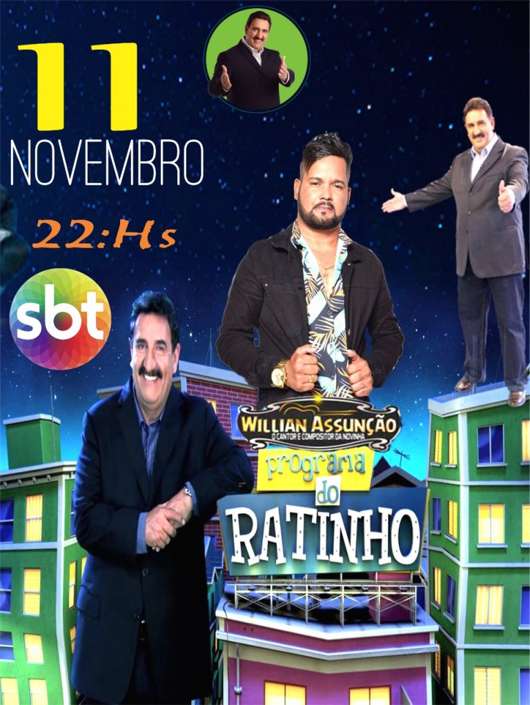 Willian Assunção no Programa do Ratinho