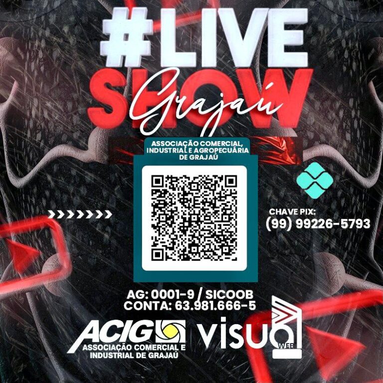 Tudo pronto para a Live Show Grajaú em prol dos artistas grajauenses