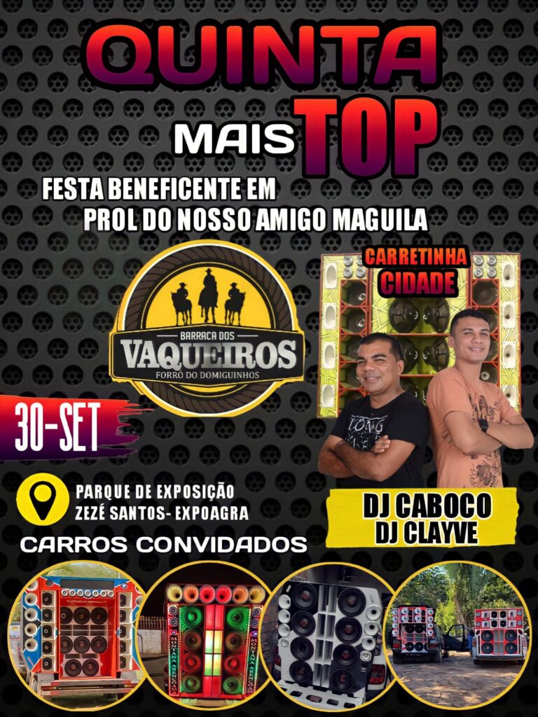 30.09.2021 Quinta Mais Top na Barraca dos Vaqueiros