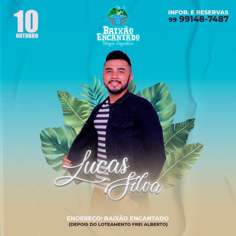 Lucas Silva no Baixão Encantado em Grajaú