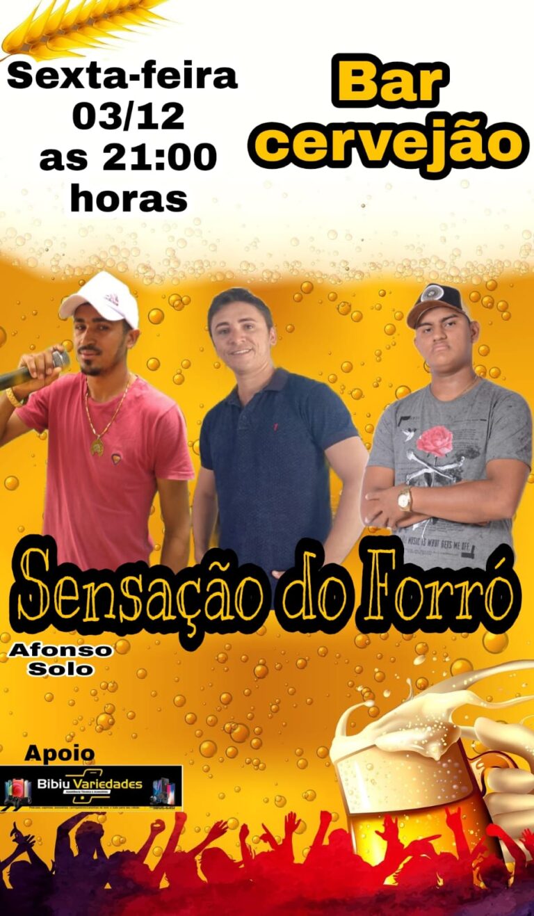 03.12.2021 Sensação do Forró no Bar Cervejão