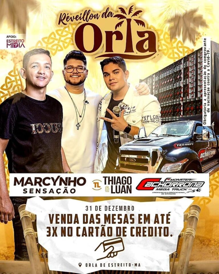 31.12.2021 Reveillon da Orla em Estreito
