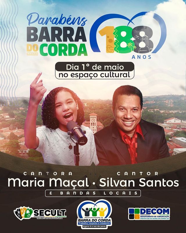 188 anos de Barra do Corda: Show Evangélico