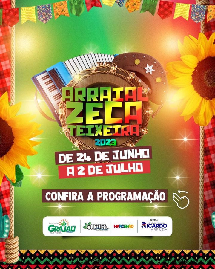 Confira a programação do Arraial Zeca Teixeira 2023